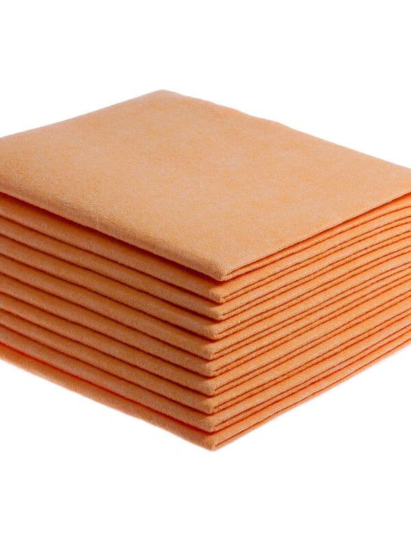 [BTO 70] Floorstar - Vlies-Bodentuch orange (Packung á 10 Stück)