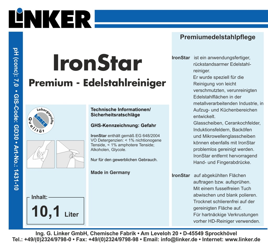Linker - IronStar - 10 l
