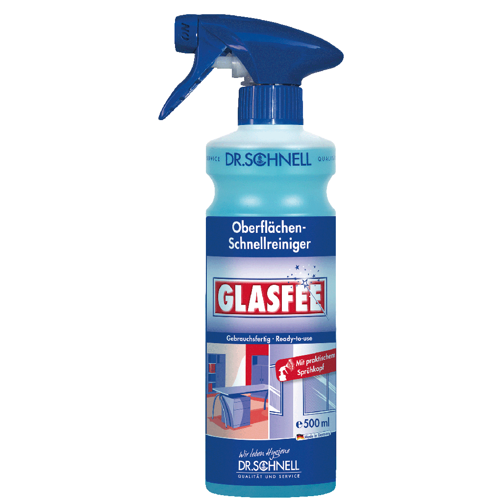 Dr.Schnell - GLASFEE mit Sprühkopf - 0,5 l