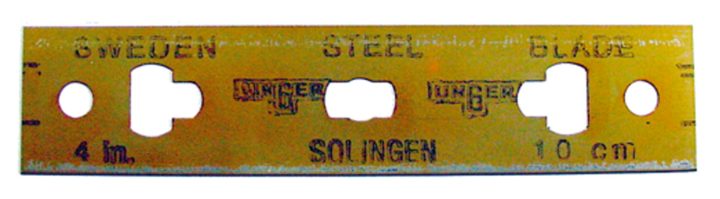 Unger - Karbon Glasschaberklingen (25er Bund)