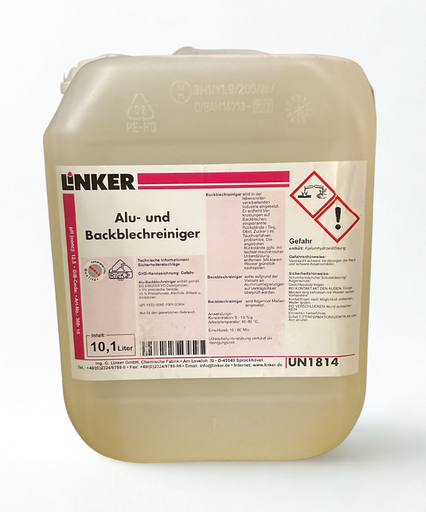 [300-10] Linker - Alu- und Backblechreiniger - 10 l